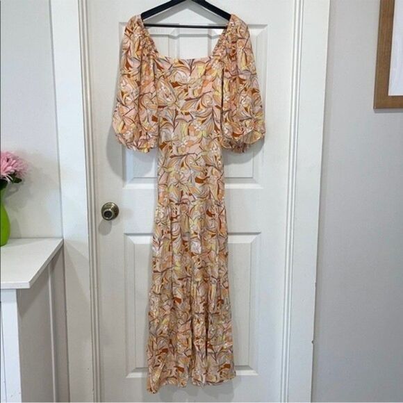 L*Space Womens Size XS Printed Bahia Dress - Picture 4 of 11